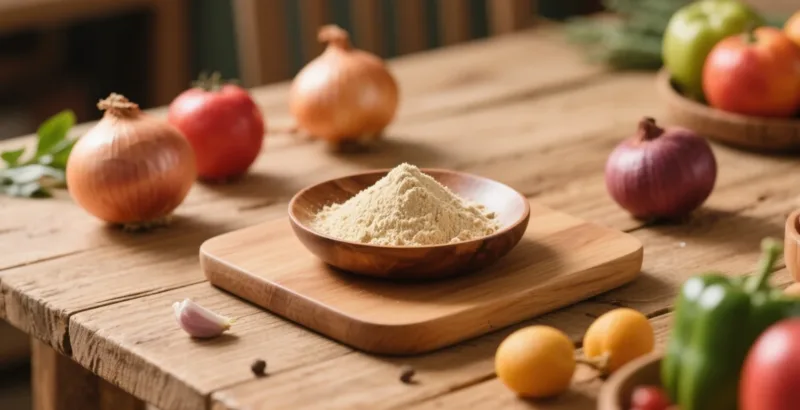 Poudre D'Oignon Biologique Vs Oignons Frais : Laquelle Est La Meilleure Pour Vous ? Organic Onion Powder