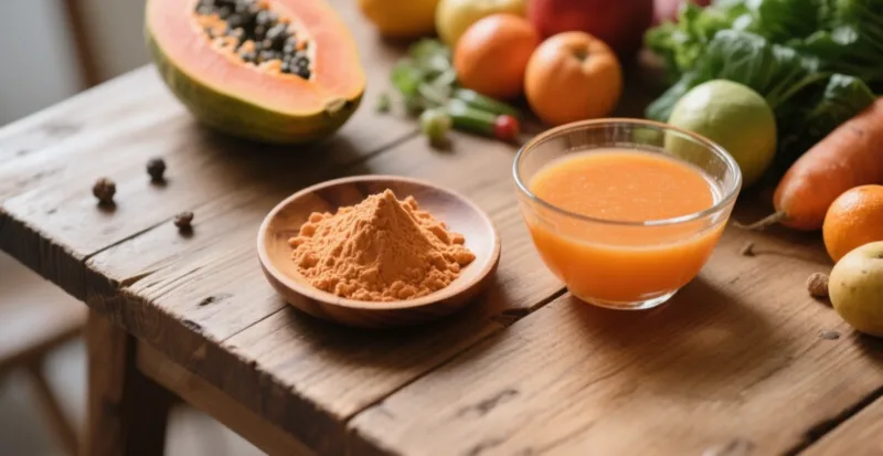 Top 5 Des Applications De La Poudre De Jus De Papaye Biologique Dans L'Industrie Agroalimentaire Organic Papaya Powder &Amp; Juice