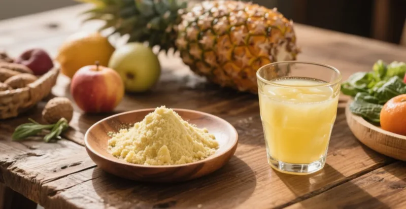 Comment La Poudre D'Ananas Biologique Améliore Les Smoothies, Les Boissons Et Les Desserts Organic Pineapple Powder &Amp; Juice