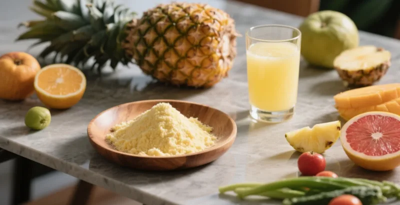 Pourquoi Choisir La Poudre D’ananas Bio Pour Vos Applications Agroalimentaires ? Organic Pineapple Powder &Amp; Juice
