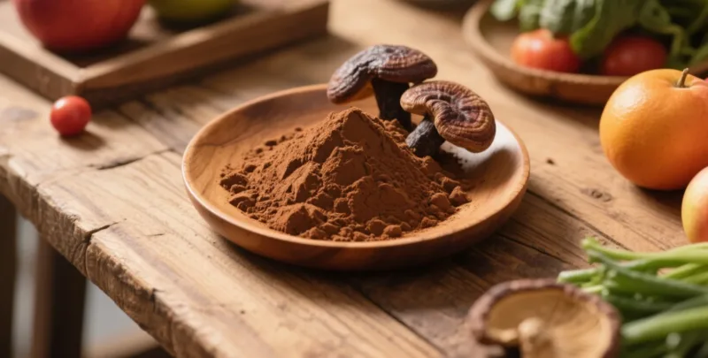 Poudre D'Extrait De Reishi Biologique : Une Solution Naturelle Contre Le Stress Et L'Anxiété Organic Reishi Powder