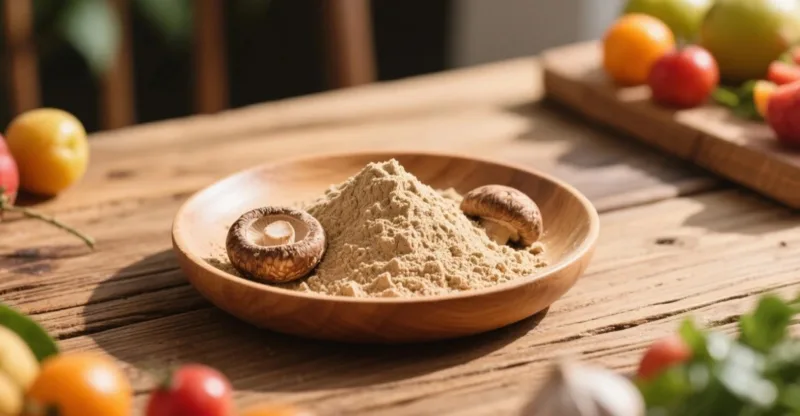 Comment La Poudre D'Extrait De Shiitaké Biologique Peut-Elle Soutenir Naturellement La Santé Immunitaire ? Organic Shiitake Powder &Amp; Extract Powder