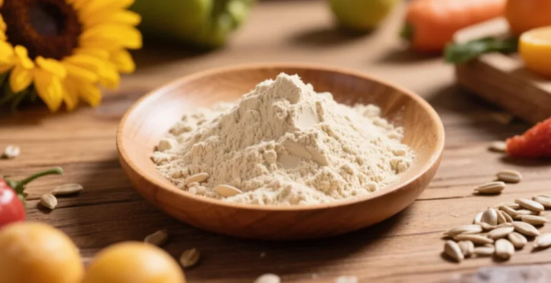 Comment La Protéine De Graines De Tournesol Biologique Soutient Les Formulations Végétaliennes Et Sans Gluten Organic Sunflower Protein Powder