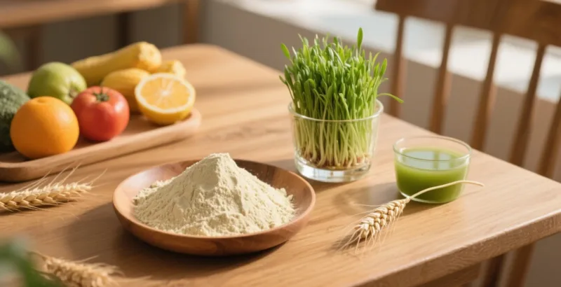 Poudre D'Herbe De Blé Biologique Vs Poudre De Jus D'Herbe De Blé : Laquelle Convient Le Mieux À Votre Gamme De Produits ? Organic Wheatgrass Powder &Amp; Juice