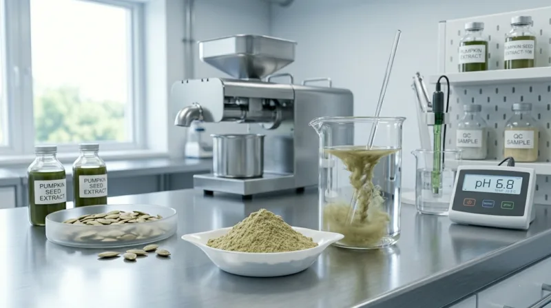 Protéine De Graines De Courge : Méthodes De Transformation Techniques Pour Les Fabricants De Produits Alimentaires Organic Pumpkin Seed Protein Technical Specifications, Processing Methods, And Formulation Guide