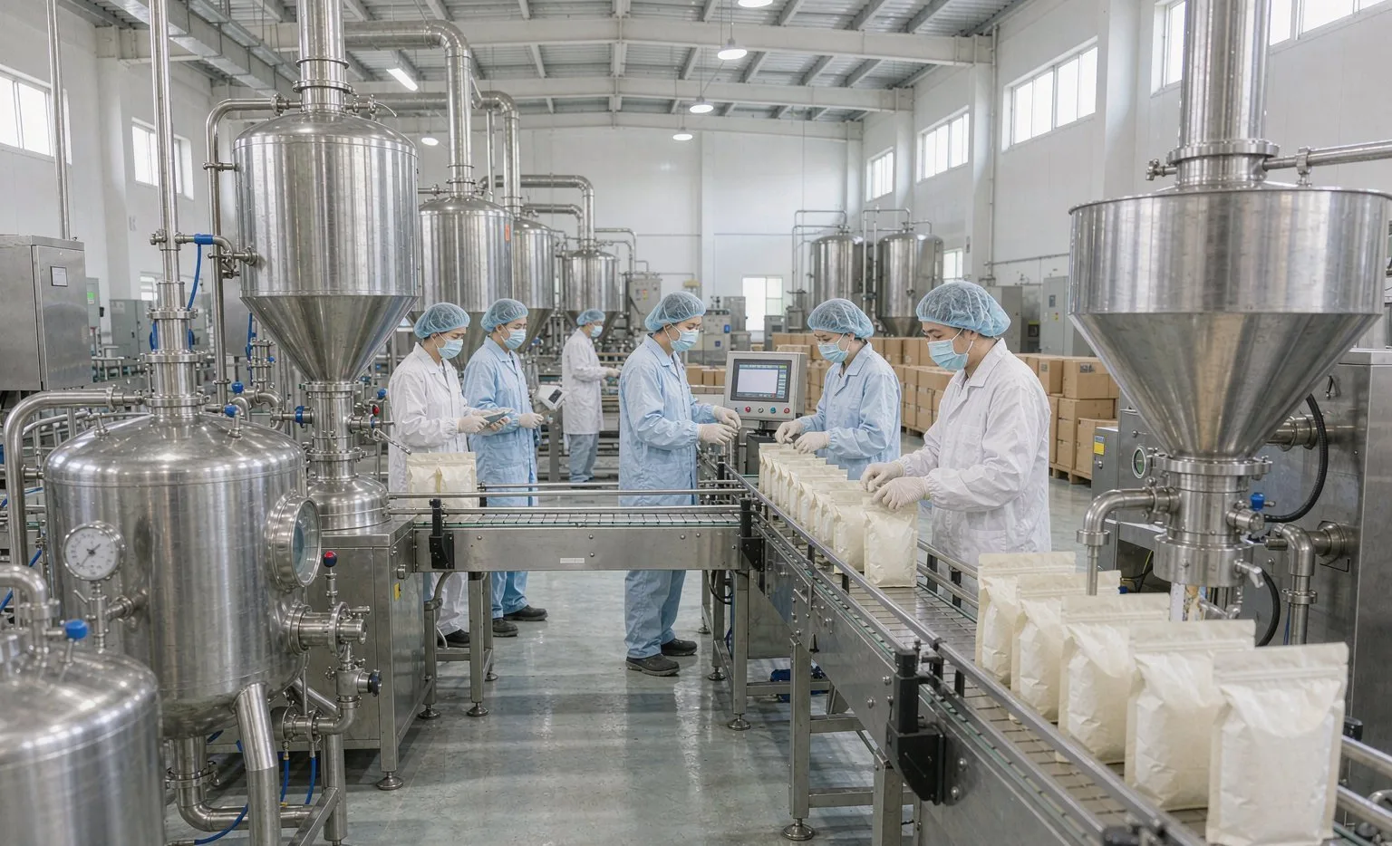 Production Site De Production Et De Conditionnement D'Ingrédients Bio