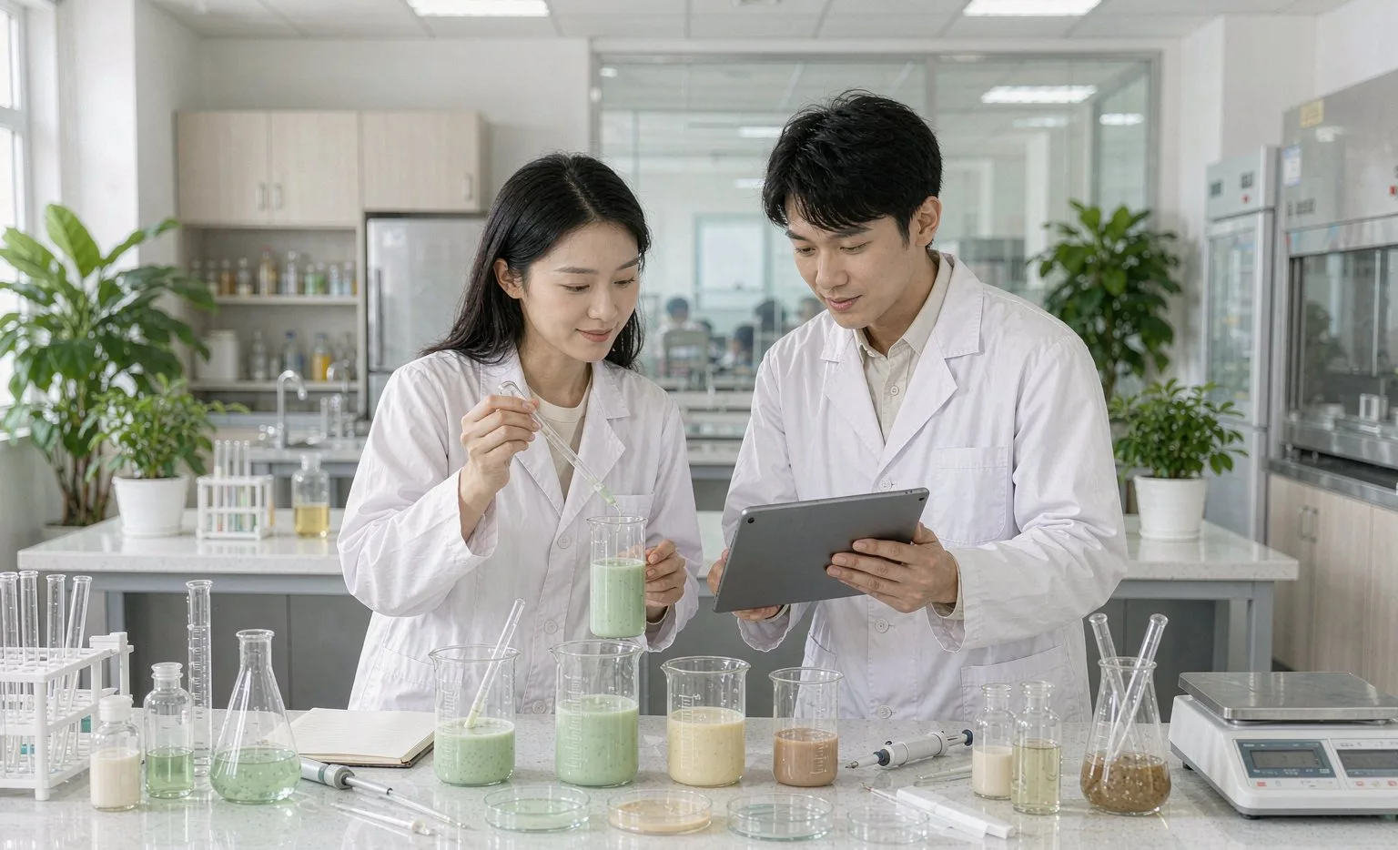 Services De Recherche Et Développement Scientifiques R&D Développant Des Formulations Végétales